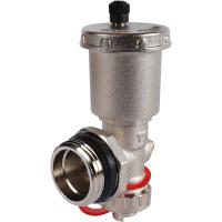 RMS-1001-010001 ROMMER Регулируемый концевой фитинг с дренажным вентилем, автоматический воздухоотво