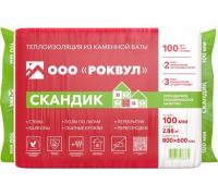 РОКВУЛ Лайт Баттс СКАНДИК 800х600х100мм (2,88м2=0,288м3) (6шт)