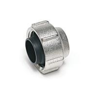 Соединение резьбозажимное В 15 х 3/4", для Г-образной трубки, латунь никелированная