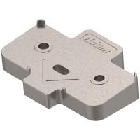 171A5070   W-DIST V50  NI Шайба угловая, крестовая, +5°, резьбовое исполнение, высота: 6 мм+никелиро