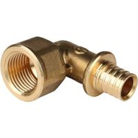 SFA-0006-001612 STOUT Угольник-переходник с внутренней резьбой 16xG 1/2  для труб из сшитого полиэти