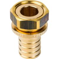 SFA-0019-002534 STOUT Переходник с накидной гайкой 25xG 3/4  для труб из сшитого полиэтилена аксиаль