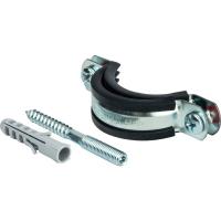 SAC-0020-100112 STOUT Хомут для труб, комплект: хомут+шпилька шуруп +дюбель пластиковый 1 1/2 (47-52