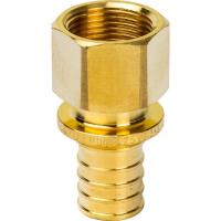 SFA-0002-002534 STOUT Переходник с внутренней резьбой 25xG 3/4  для труб из сшитого полиэтилена акси