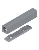 956A1201   TIP-AP*250R736  Адаптер TIP-ON для дверей, версия Stronger, прямой, Винты+R7036 платиново
