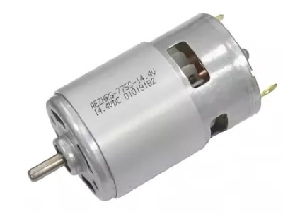 Двигатель 14,4V для шуруповертов (Dвала-3мм, Dкорпуса-37.5мм)