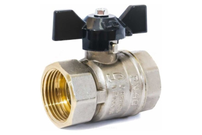 Кран ВВ 1/2" Pride, стандартный проход, бабочка