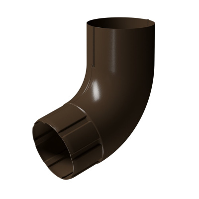 Docke STAL PREMIUM Колено 72° D90 (Каштан 8017)
