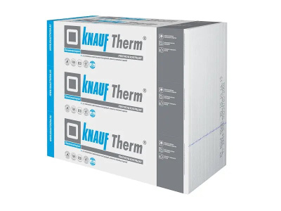 КНАУФ Пенополистирол Therm Дача 1000х1000х100мм (12м2=1,2м3) (12шт)