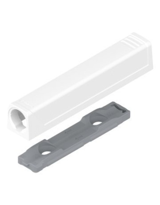 956A1201   TIP-AP*250SEIW Держатель TIP-ON для дверей, длинный вариант, прям., саморезы, белый