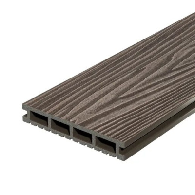 Террасная доска Decking Urban Pro Max 150х24х4000 0,6м2 Темный Орех (венге)