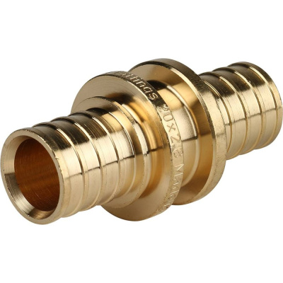 SFA-0003-000020 STOUT Муфта соединительная равнопроходная 20 для труб из сшитого полиэтилена аксиаль