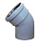504053.F Sinikon Rain Flow Отвод ПП D 110*45°