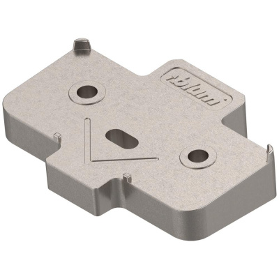 171A5070   W-DIST V50  NI Шайба угловая, крестовая, +5°, резьбовое исполнение, высота: 6 мм+никелиро