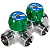 SMB-6850-343402 STOUT Коллектор регулирующий 3/4 , 2 отвода 3/4 ЕК
