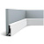 Плинтус дюрополимерный Orac Decor SX155F 2000 x 108 x 25 мм