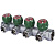 SMB-6850-343404 STOUT Коллектор регулирующий 3/4 , 4 отвода 3/4 ЕК