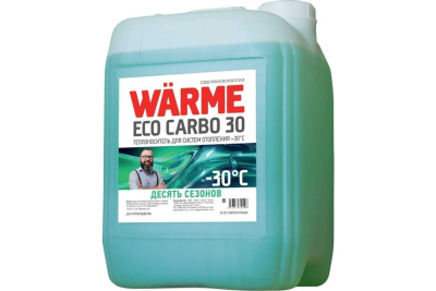Теплоноситель Warme Eco Carbo 30, канистра 20 кг, шт.