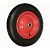 Колесо PROFI PR2400 размер 13*3,25-8 20/90 мм диск сварной, красный Р /уп.5шт.